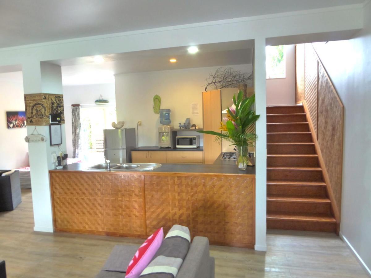 Muri Beachside Villa With Pool 라로통가 외부 사진