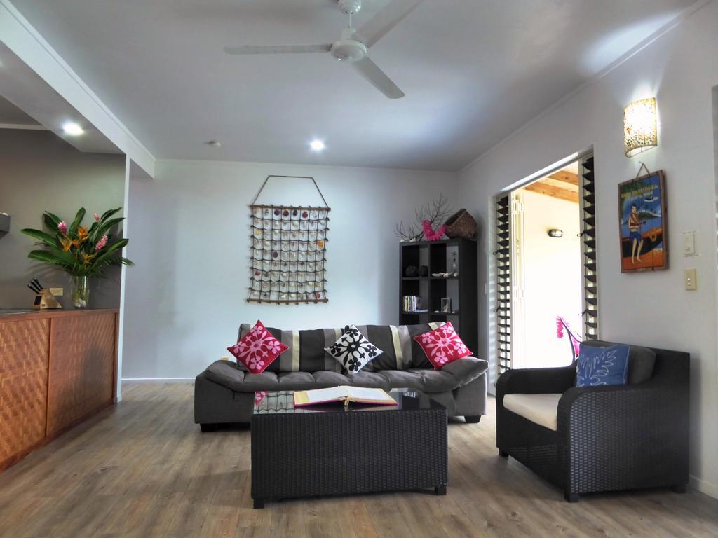 Muri Beachside Villa With Pool 라로통가 외부 사진